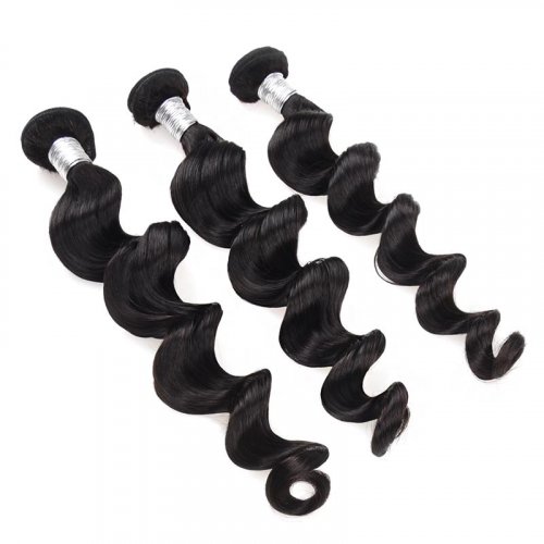 Loose Curl Hair Bundles 100% Human Hair Remy Hair Weaves Hair Weft Hot Selling