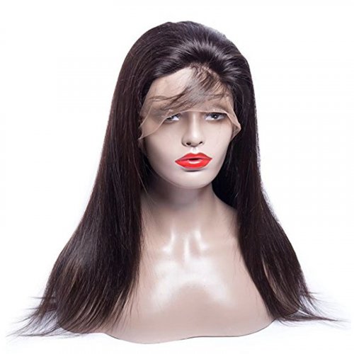 Straight Full Lace Wig Wholesale Wig 100% Human Hair 180% Density PrePlucked Curly Wigs Human Hair Lace Front Virgin Hair