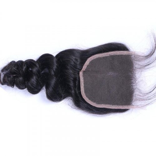 4x4 Loose Wave Lace Closure  High Quality 4x4 5x5 6x6,13x4,13x6 French Lace/Swiss Lace/HD Lace Top Pieces Human Hair closure Lace Frontal