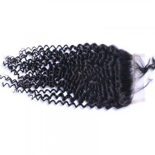 4x4 kinky curly Lace Closure  High Quality 4x4 5x5 6x6,13x4,13x6 French Lace/Swiss Lace/HD Lace Top Pieces Human Hair closure Lace Frontal