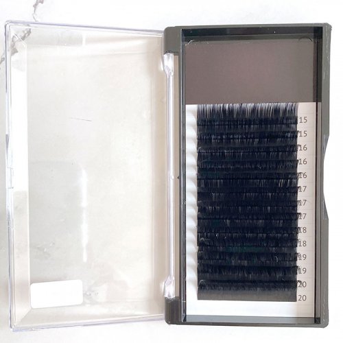 Individual lash 0.07 15-20mm mix C wholesale individual lash extension trays,easy fan,premade fan,flat lash,YY,W,lash extension