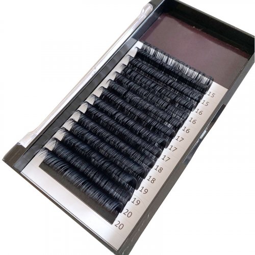 Individual lash 0.05 15-20mmmix DD wholesale individual lash extension trays,easy fan,premade fan,flat lash,YY,W,lash extension