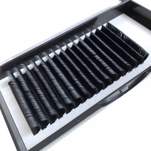 0.05 D wholesale individual lash extension trays,easy fan,premade fan,flat lash,YY,W,lash extension