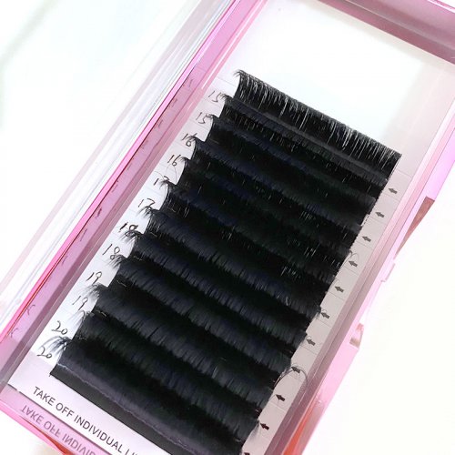 Easy fan 0.05CC 15-20mm wholesale individual lash extension trays,easy fan,premade fan,flat lash,YY,W,lash extension