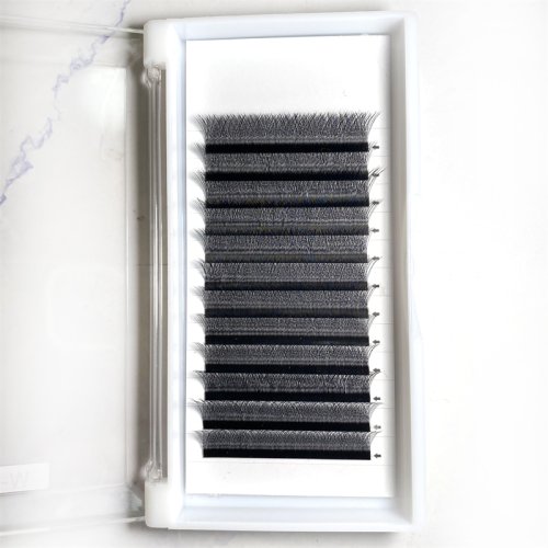 W lash Wholesale individual lash extension trays,easy fan,premade fan,flat lash,YY,W,lash extension